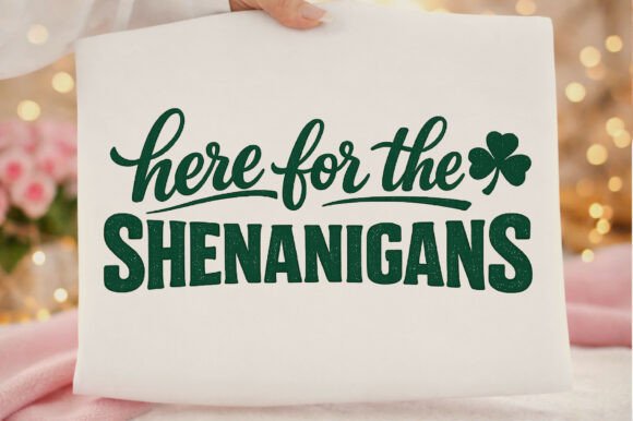Review: Here for the Shenanigans St Patricks Day Design