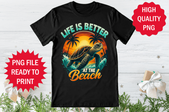 Review: Life is Better at the Beach Summer Shirt Design