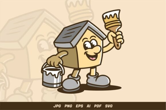 Reviewing the Cute House Painter Mascot for Embroidery