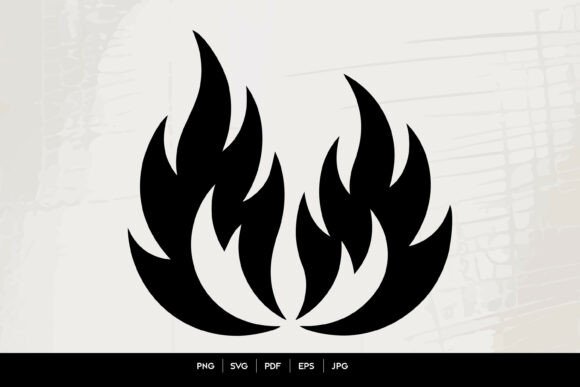 Reviewing the Fire Flame Silhouette Icon Set