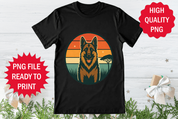 Reviewing the German Shepherd Dog Lover T-shirt Png for Embroidery
