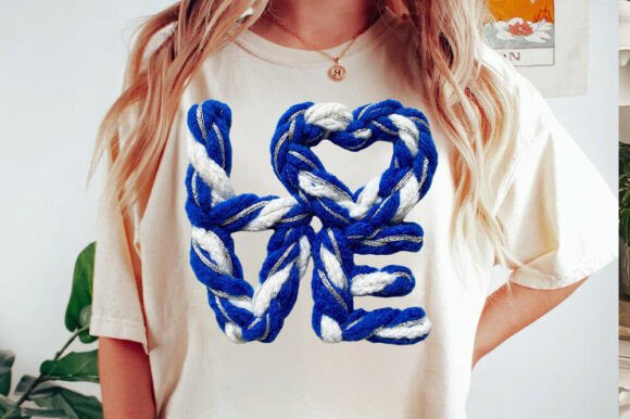 Reviewing the Love Heart Faux Yarn Sublimation PNG